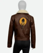 Ahsoka Hera Syndulla Brown Leather Jacket Back