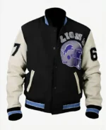 Axel Foley Detroit Lions Varsity Jacket