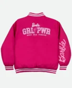 Barbie Pink Bomber Jacket Back