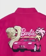 Barbie Pink Racer Jacket Back Close