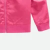 Barbie Pink Satin Bomber Jacket Cuffs