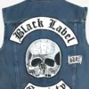 Black Label Society Ozzy Jeans Vest Detail 2