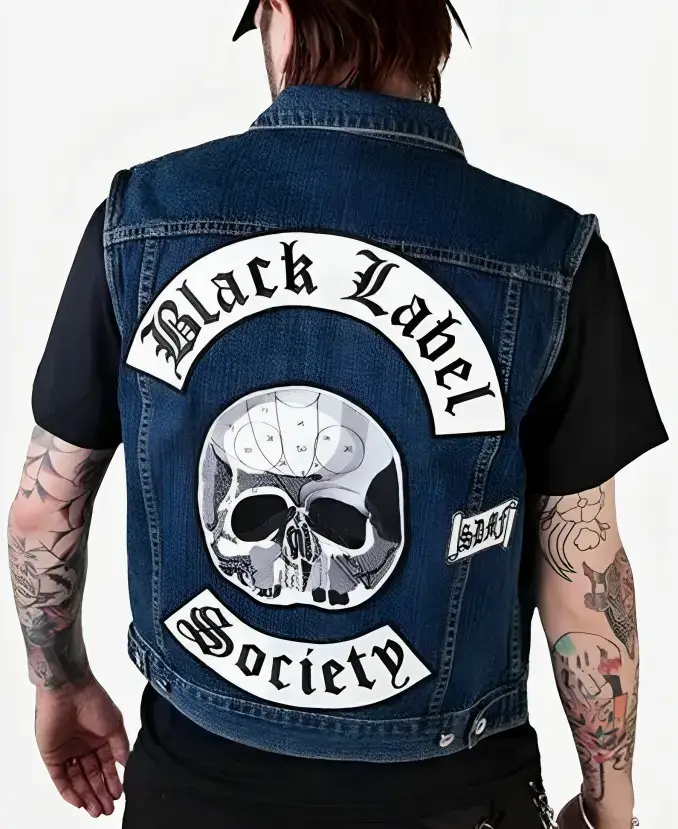 Black Label Society Ozzy Jeans Vest