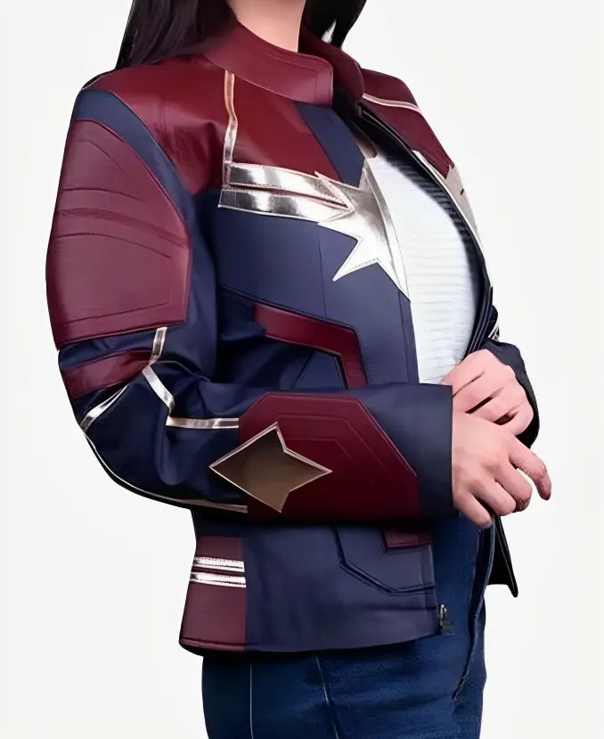 Brie Larson Captain Marvel Side