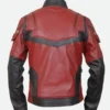Charlie Cox Daredevil Leather Jacket Back
