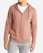 Chase Stokes Outer Banks John B Pink Hoodie