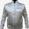 Death Proof Icy Hot Stuntman Mike Kurt Russell Silver Jacket