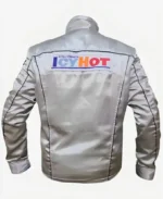 Death Proof Icy Hot Stuntman Mike Kurt Russell Silver Jacket Back