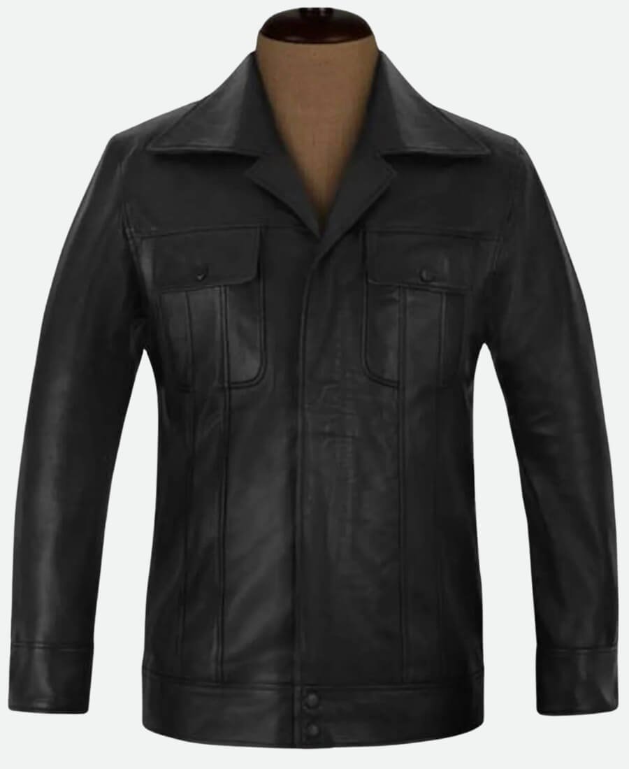 Elvis Presley Black Leather Suit 1
