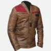 Finn Star Wars Leather Jacket side