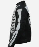 Halloween Skeleton Bones Jacket Other Side