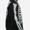 Halloween Skeleton Bones Jacket Side