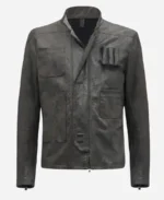 Han Solo Star Wars Black Jacket Front 1