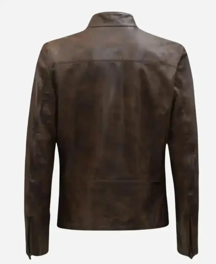 Han Solo Star Wars Brown Jacket Back 1