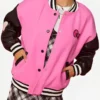 Hello Kitty Varsity Jacket front