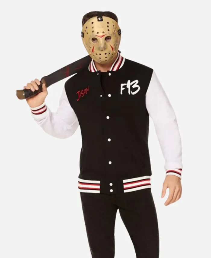 Jason Voorhees Black Jacket Front