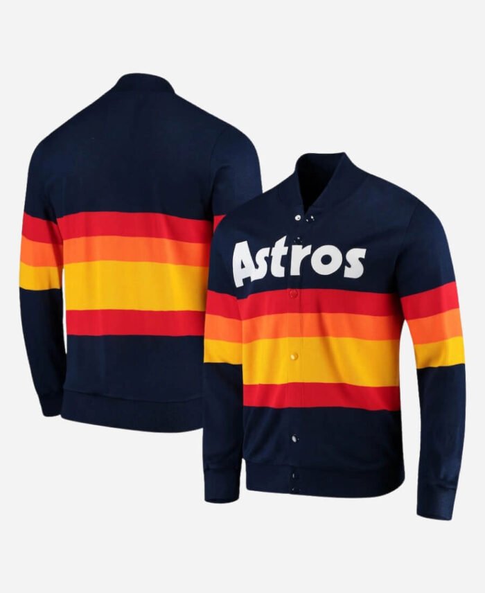 Kate Upton Huston Astros Jacket Front