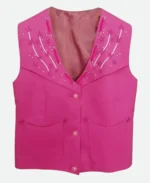 Margot Robbie Barbie Pink Vest