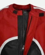 Money Heist Tokyo Leather Jacket Closer Look