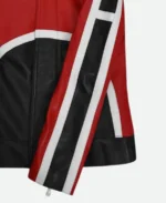 Money Heist Tokyo Leather Jacket Detail Image