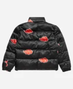 Naruto Akatsuki Puffer Jacket Back