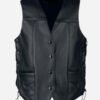 Norman Reedus The Walking Dead Daryl Dixon Leather Vest Front