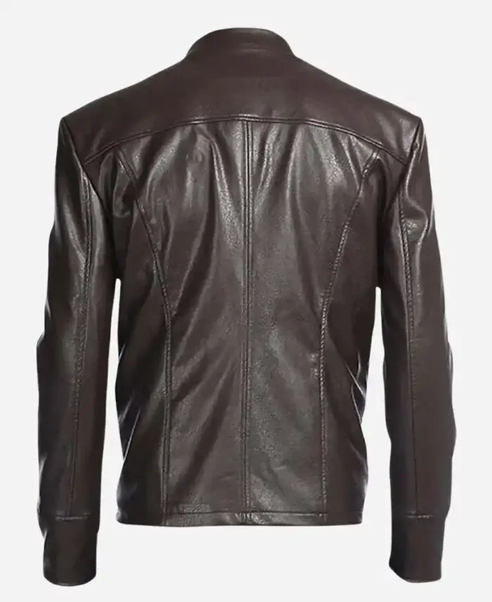 Poe Dameron Star Wars Leather Jacket back