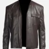 Poe Dameron Star Wars Leather Jacket side