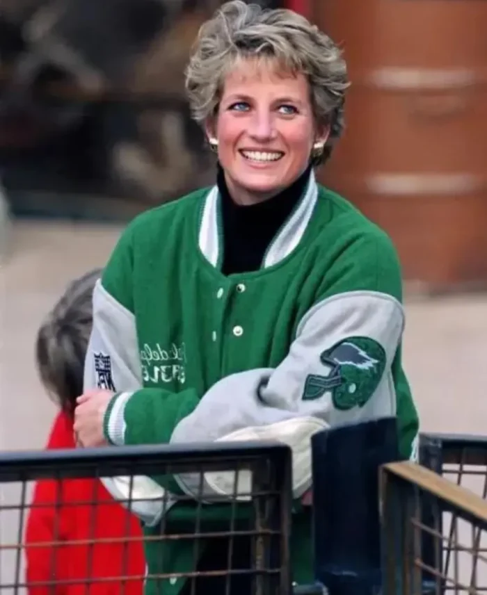 Princess Diana Eagles Versity Jacket Real Img 2