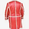 Red One JK Simmons Santa Claus Red Coat back