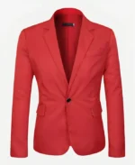 Red christmas blazer