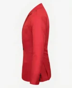 Red christmas blazer side