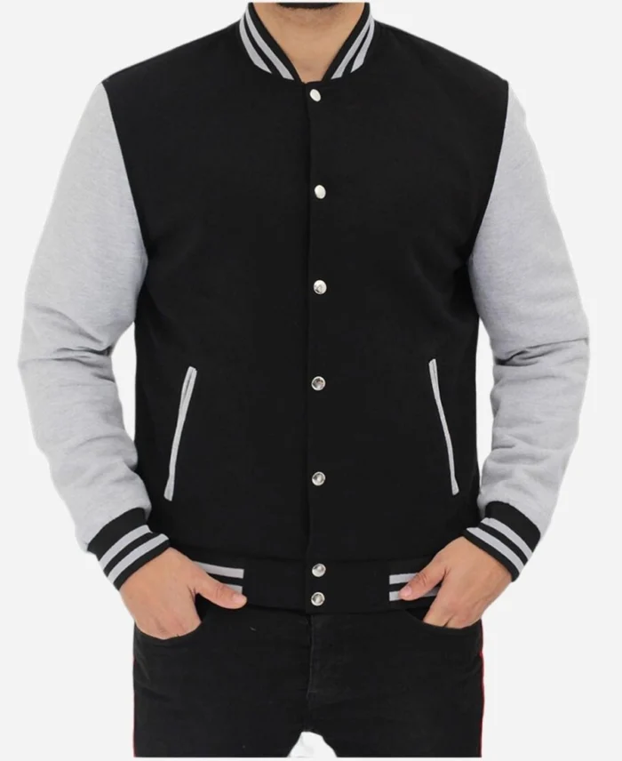 Riverdale Southside Serpents Black And Grey Varsity Jacket