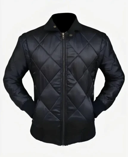 Ryan Gosling Scorpion Black Drive Jacket Front