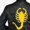 Ryan Gosling Scorpion Black Drive Jacket Patch Closer