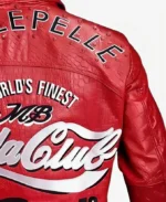 Soda Club Pelle Pelle Leather Jacket Detail 1