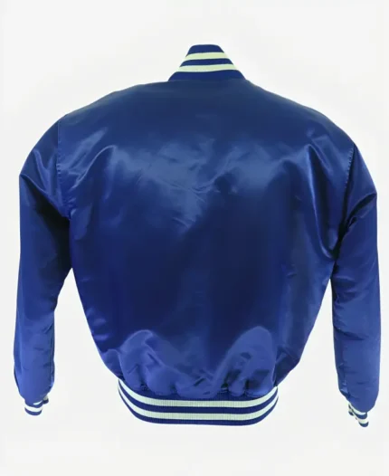 Sofia Carson Brooklyn Dodger Jacket Back 1