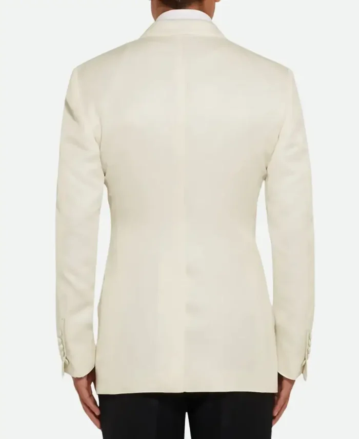 Spectre James Bond White Tuxedo Back