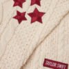 Taylor Swift Red Cardigan Detail Image
