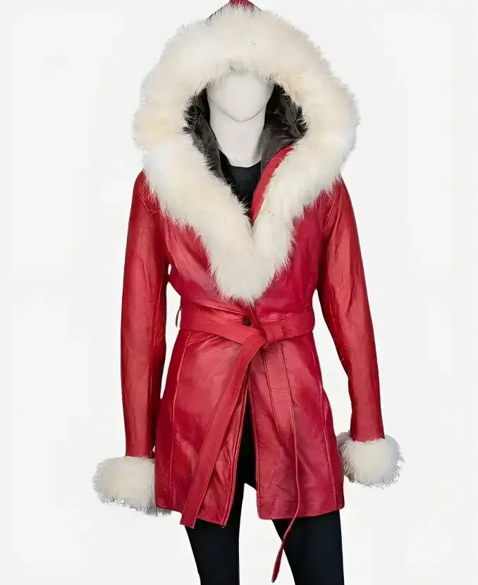The Christmas Chronicles Mrs Claus Leather Coat