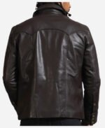 The Walking Dead Governor Leather Jacket Back