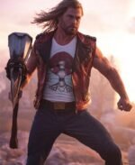 Thor Love and Thunder Red Vest Front