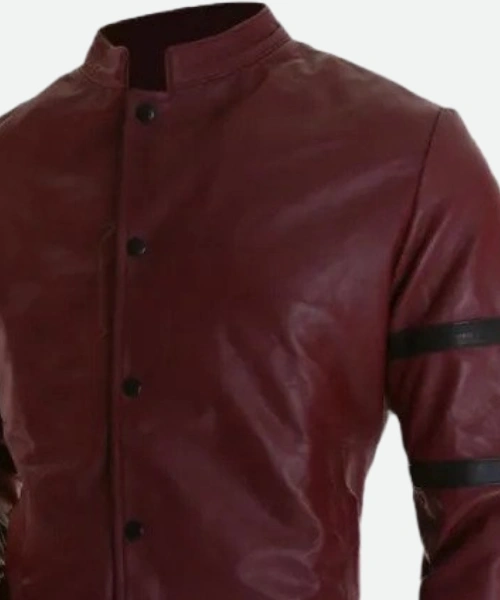 Vin Diesel Fast And Furious Dominic Toretto Red Leather Jacket Material