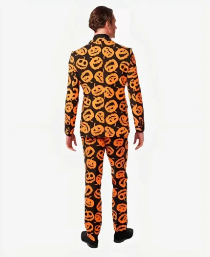 david s pumpkins costume back