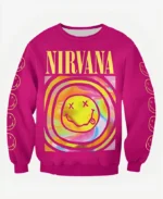 pink nirvana sweatshirt