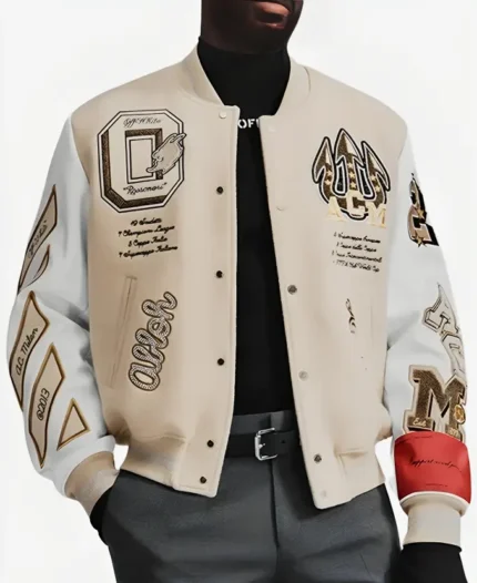 AC Milan Off White Jacket