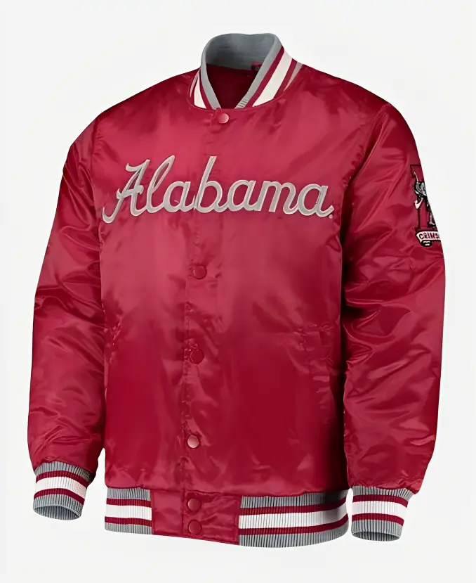 Alabama Crimson Tide letterman jacket Style 1