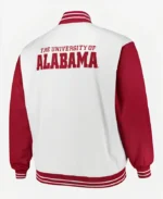 Alabama Crimson Tide letterman jacket Style 2 Back