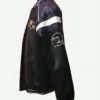 Bartolemo Baltimore Ravens NFL Bomber Leather Jacket Side