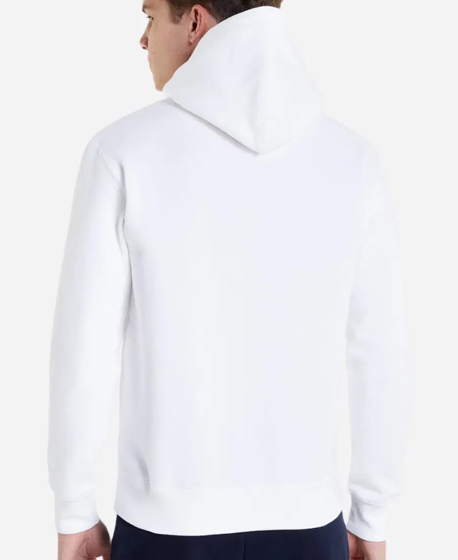 Champion White Hoodie Back